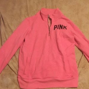 VS Pink Quarter Zip